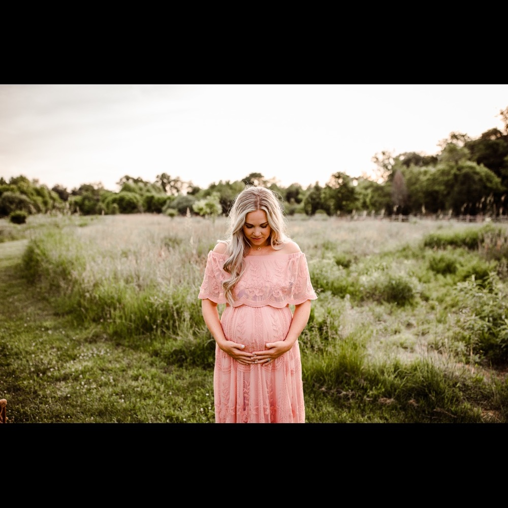 Pinkblush Mauve Maternity Dress!